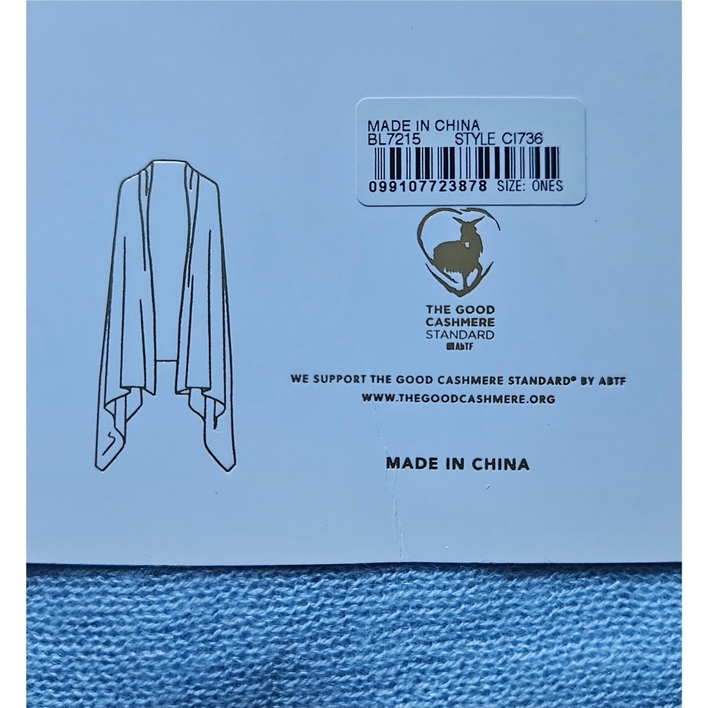 J. Crew Oversized Featherweight Cashmere Wrap - Picture 8 of 8